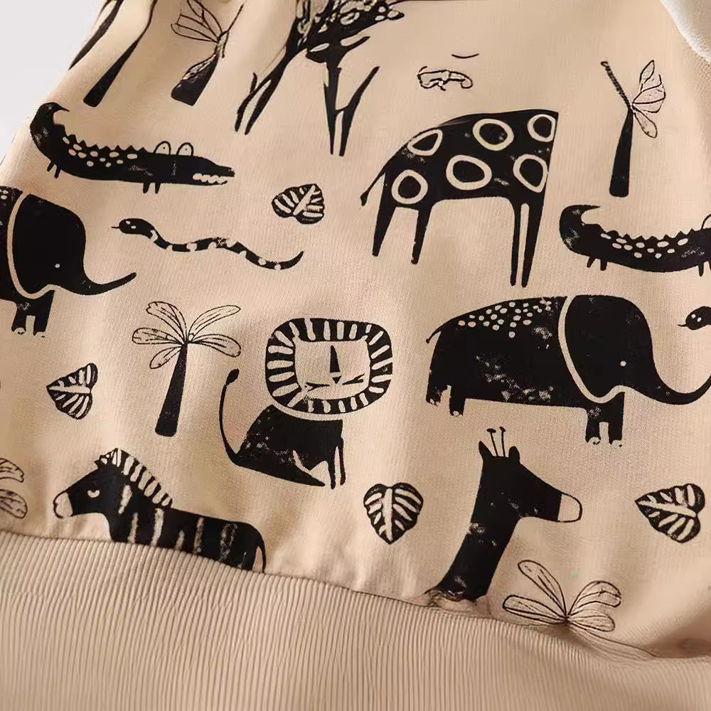 Autumn Winter Cotton Long Sleeve Sweatshirt