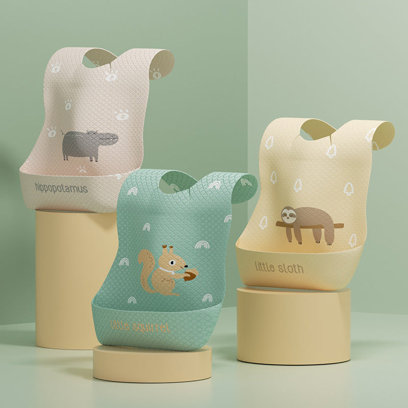 Baby Eating Absorbent Children Wash-free Disposable Bib