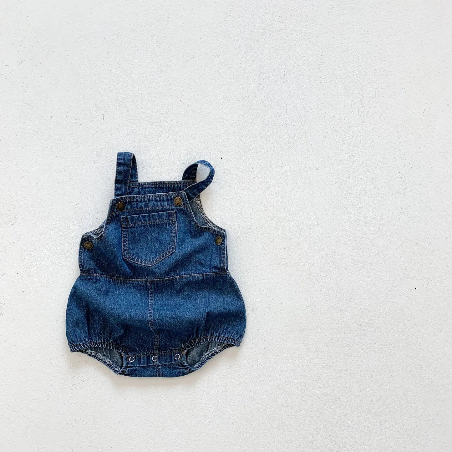 Denim Romper