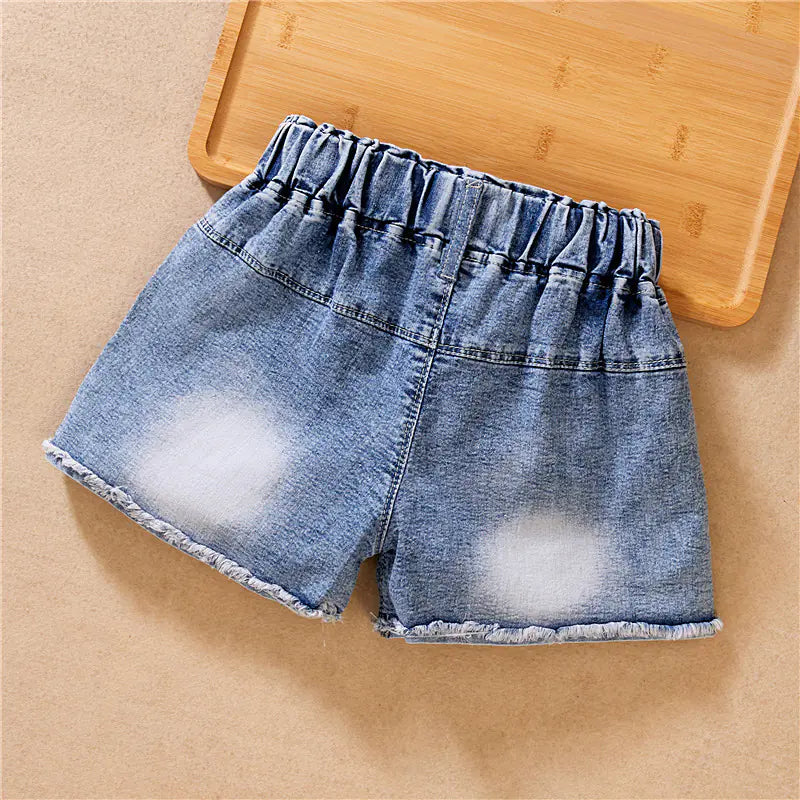 Denim Shorts Casual Style