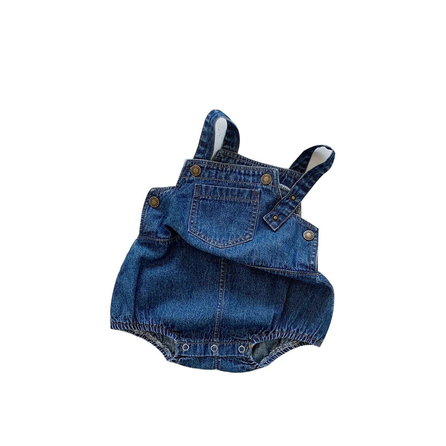 Denim Romper