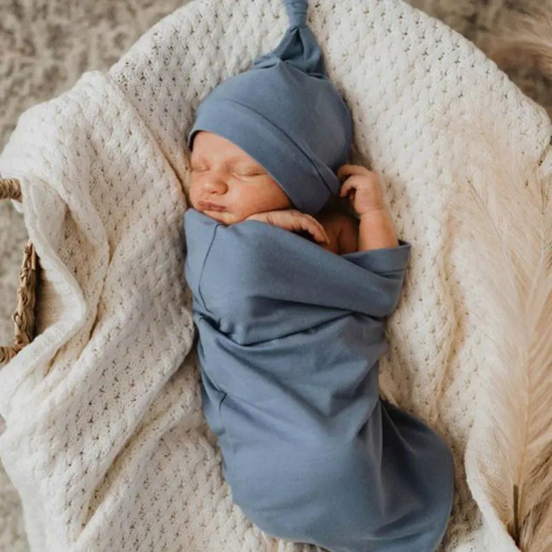Newborn Sleeping Bag and Swaddling Clothes