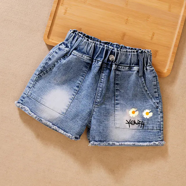 Denim Shorts Casual Style