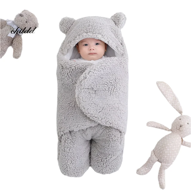 Soft Newborn Baby Wrap Blankets