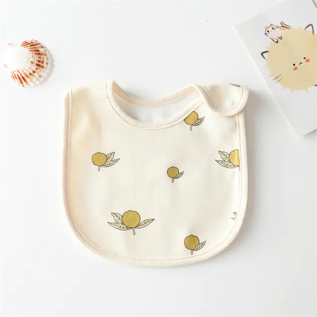 Waterproof Cartoon Cotton Bibs for Infants (Newborn)