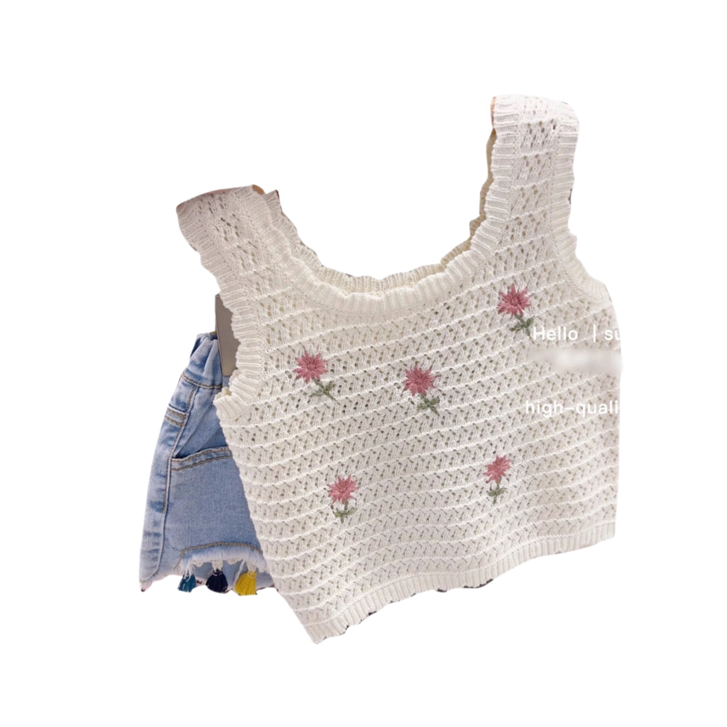 Hollow Children Straps Thin Vest