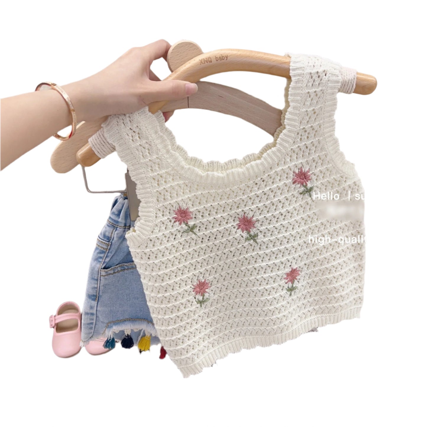 Hollow Children Straps Thin Vest
