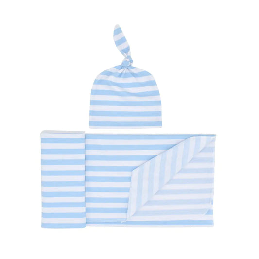 Newborn Patterned Cap 2-Piece Set