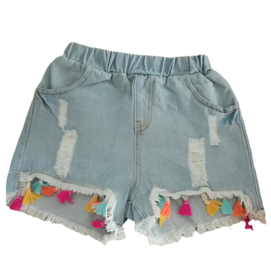 CUHK Girls Denim Shorts