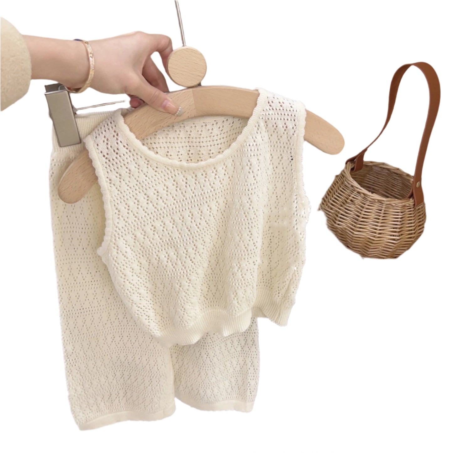 Hollow Children Straps Thin Vest