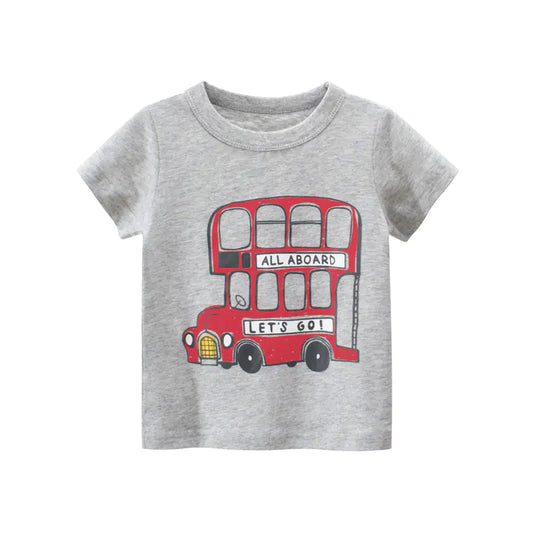 Boys' Short Sleeve T-Shirt for Summer