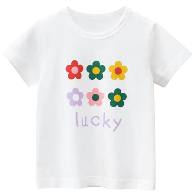 Floral T-Shirt for Toddler Girls