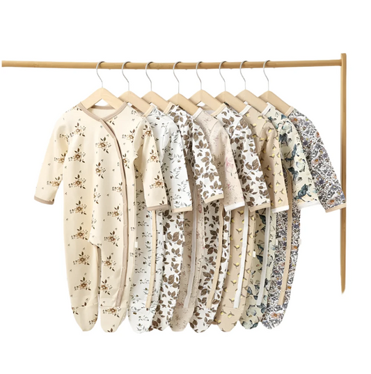 Unisex Newborn Footed Bodysuit