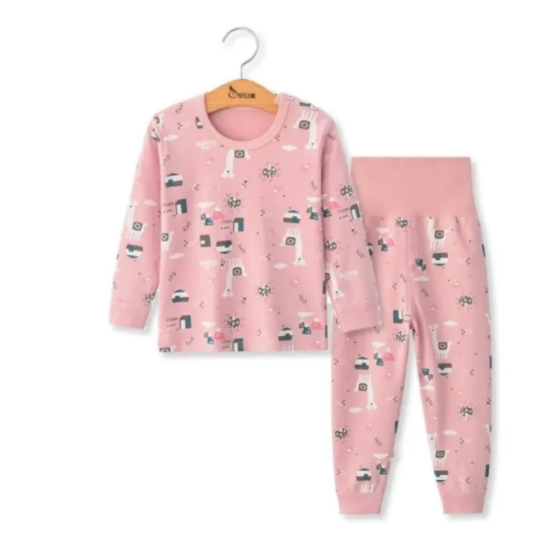 Baby Long Sleeve Cotton Pajamas Set
