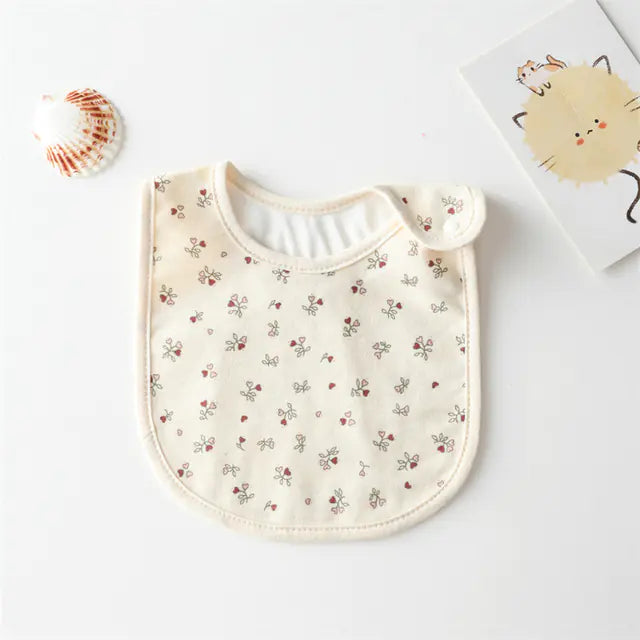 Waterproof Cartoon Cotton Bibs for Infants (Newborn)