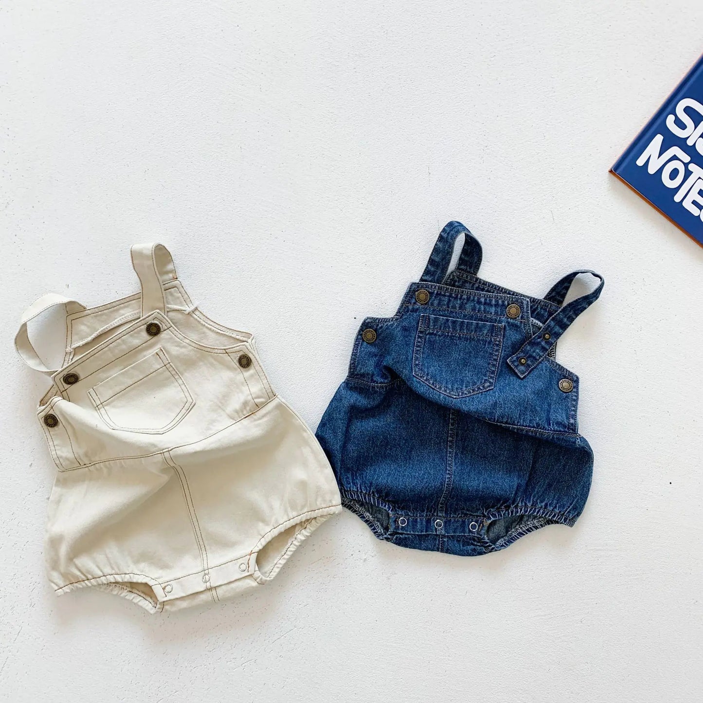 Denim Romper