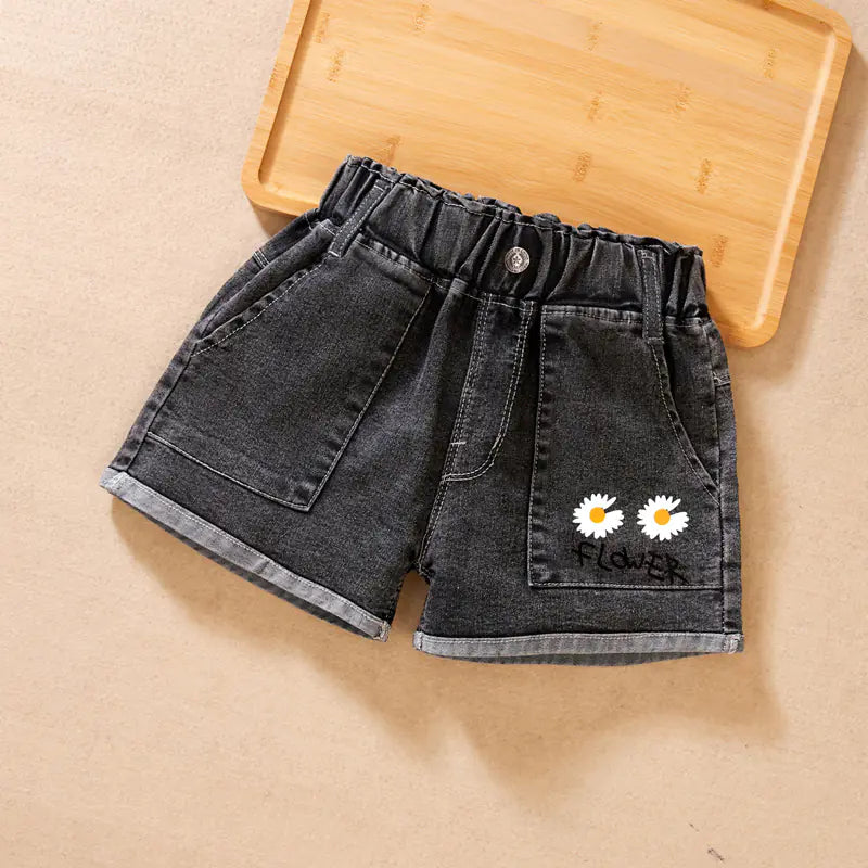 Denim Shorts Casual Style