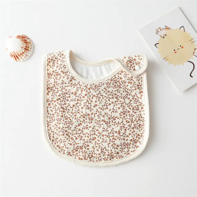 Waterproof Cartoon Cotton Bibs for Infants (Newborn)