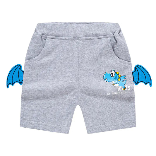 3D Dinosaur Boys' Summer Shorts for Kids