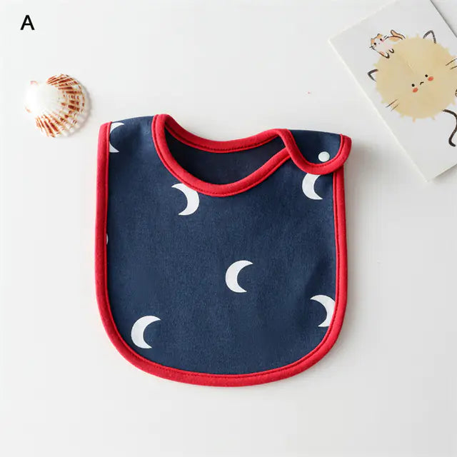 Waterproof Cartoon Cotton Bibs for Infants (Newborn)
