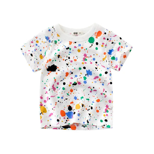 Summer Short-Sleeved T-Shirts for Boys'