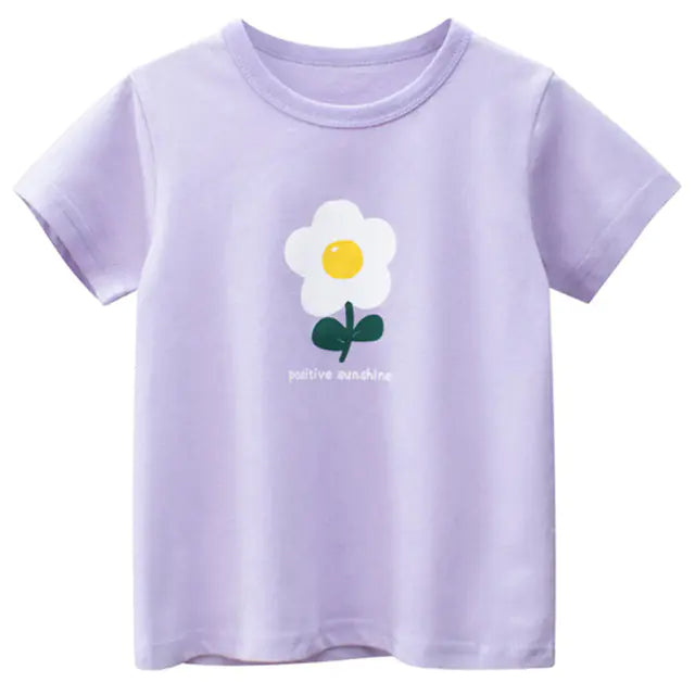 Floral T-Shirt for Toddler Girls