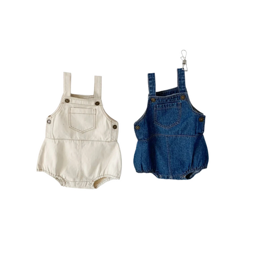 Denim Romper
