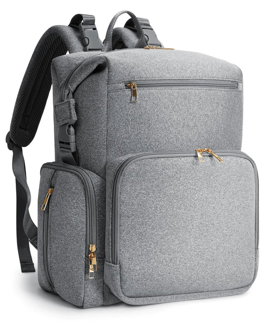 Diaper Bag Backpack with Changing Pad Large