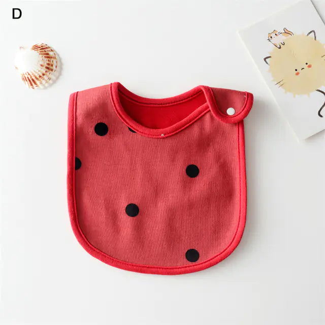 Waterproof Cartoon Cotton Bibs for Infants (Newborn)